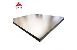 China Rockwell B80 Hardness Silver Titanium Sheet Polished Surface for Medical Applications supplier