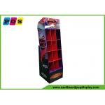 Point Of Sales PDQ Retail Display Custom Corrugated With 12 Pockets POC040 for sale