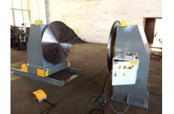 China Head / Tail Stock Pipe Welding Positioners , Welding Turn Table supplier