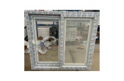 China European Style Horizontal PVC Sliding Window Hurricane Proof Glass Windows supplier