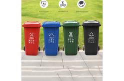 China Industrial Garbage Bins Plastic Waste Bin Hdpe Garbage Bin with Lid supplier