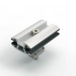 Open Ground Solar Panel Earthing Clamps Home Rail Components For PV Support Structures for sale