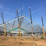 Versatile Steel Structure with Aluminum Alloy Window and Low Carbon Steel Main Structure