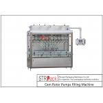 5.5KW Cam Rotor Pumps Chunk Paste Filling Machine 1000 - 3000Bottles/Hour for sale