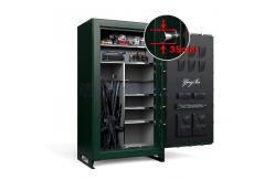 China 75 Mins Fireproof Rating UL Lock Gun Safes Steel With 36 Guns supplier