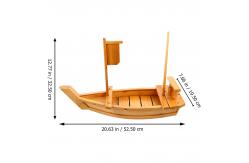 China Japanese Sashimi Bamboo Food Serving Tools 200cm Sushi Boat supplier