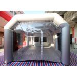 7m Long Inflatable Spray Booth With Blower Fire - Retardant EN14960 SGS CE