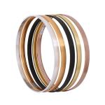 Home Decor Metal Mirror Frame Aluminium Alloy Profile Anodized Round Shape for sale