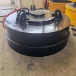 CE ISO Electromagnetic Chuck Sucker 200cm Circular Lifting Electromagnet for sale