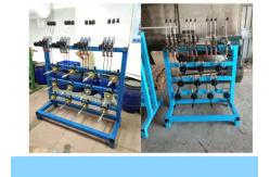 China 8 Inch Vertical Friction Tension Pay Off For Bunching Machine supplier