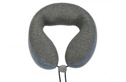 China Compressible Memory Foam Neck Support Pillow Antibacterial Relaxing High End Fabric supplier