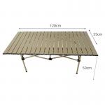 Portable Picnic Stall Folding Square Table Barbecue Self Drive For Camping