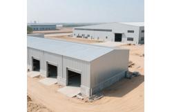 China Large Scale Garages Prefab Warehouse Building Kits Versatile supplier