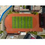 Synthetic Eco Sports Flooring 400m Standard Running Field Construction for sale