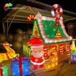 CE Water Resistant Giant Christmas Lantern Christmas House Lantern For Show for sale