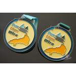 Bespoke Kids Football Awards Medals And Ribbons With Colors Soft Enamel for sale