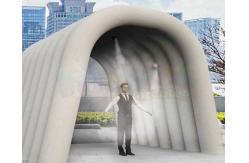 China Outdoor Inflatable Disinfection Tunnel Sterilization With Spray Machine supplier
