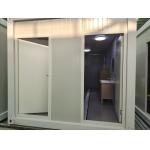 Contemporary Design Prefab Container Bathroom House With Custom Sandwich Wall Panel for sale