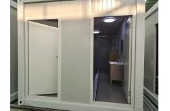 China Contemporary Design Prefab Container Bathroom House With Custom Sandwich Wall Panel supplier