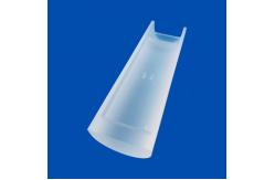 China Semicircle Machining Quartz Glass Parts supplier