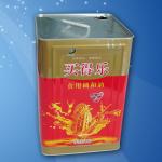 Plastic Handle Edible Oil Tin Containers 15L Oil Storage Cans for sale