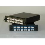 LC 24 port Simplex / Duplex MPO data patch panel with RoHS , SGS for sale