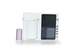 China High resolution digital 12 channel portable ECG machine with LCD display supplier