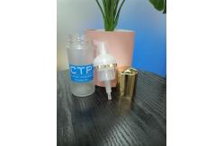China Plastic Hand Lotion Pump Dispenser With Non Slip Base White  Screw On Closure supplier