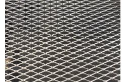 China Flattened Galvanized Diamond 2m Expanded Metal Wire Mesh Sheet Grill Grates supplier