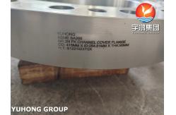 China ASME SA266 Gr. 2N Channel Cover Shell Side Flange Tubesheet supplier