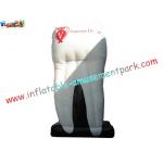Outdoor Advertising Inflatables tooth model with PVC coated nylon material for sale