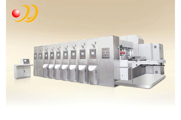 Automatic Corrugated Box Machine Flexo Printing Slotting Die cutting