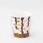 6oz 180ml Single Wall Paper Hot Cups PE Coated 72mm for sale