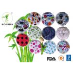 Waterproof Organic Bamboo Nursing Pads Round / Flower / Heart Shape Available for sale