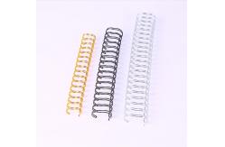 China A4 Papers Book Binding Wire , Diameter 4.8 - 38.1mm Double Wire Ring supplier