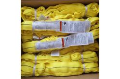 China Vertical Endless Polyester Round Sling 9000 Lb 3in Width At Load supplier
