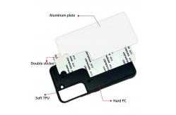 China Blank Sublimation Silicone Phone Case For SamSung S23 S24 S25 Plus Ultra supplier