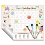 Rewritable Preschool Reward Chart Educational Behavior Sticker Chart OEM