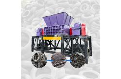 China 2TPD-3TPD Waste Tire Shredder Recycling Scrap Tire Crusher Machine supplier