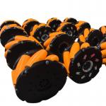 14 Inch AGV  Mecanum Wheels Heavy Duty For Industrial AGV Application for sale