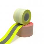 Clothes Vests Dyed Bright Reflective Fabric Suppliers Grey Green Reflective Fabric Tape