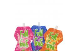 China Irregular Shape Drink Beverage Packaging Spout Pouch With Own Logo Printing supplier