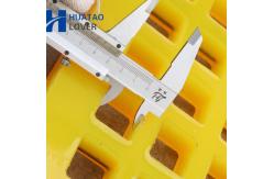China Vibrating Screens Pu Screen Panel For Mineral Processing supplier