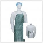 Lightweight Disposable PP Non Woven Sleeveless Apron For Food Industry Unisex Adult for sale