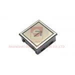 Stainless Steel Elevator Call Button Transparent Plastic Characters for sale