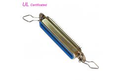 China 36Pin 50Pin Female Solder Pin Centronics Connector With Spring Latch supplier