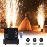 Liuyang 1300W 360 Rotation Dual Double Head Cold Sparkler Spinning Cold Spark Machine Spin Fireworks Stage Machine for sale