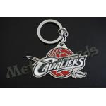 Unique Custom Logo Metal Key Chains Novelty Keyrings Offset Printing Technique for sale