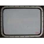 Brass Fixed Rectangular Marine Glass Windows , Custom Marine Windows，Wheelhouse Windows