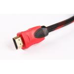 Red and black Wire Audio Link Cable , HDMI Cable 1080P HD line OD 7.3mm for sale